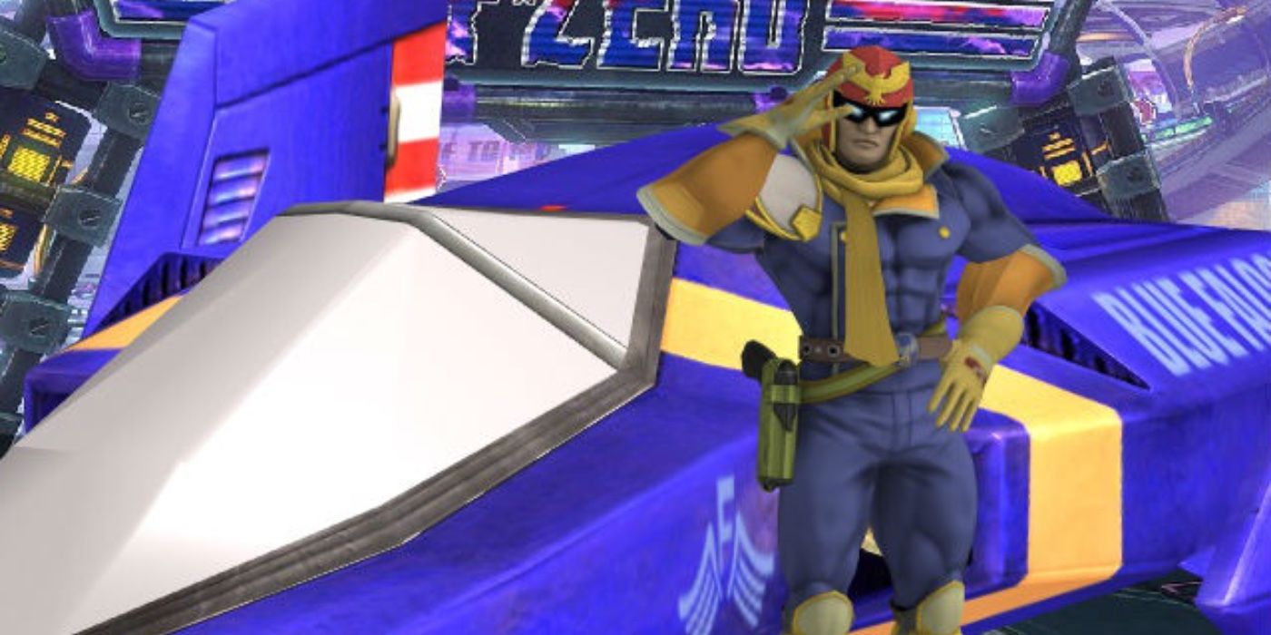 Captain Falcon Mario Kart