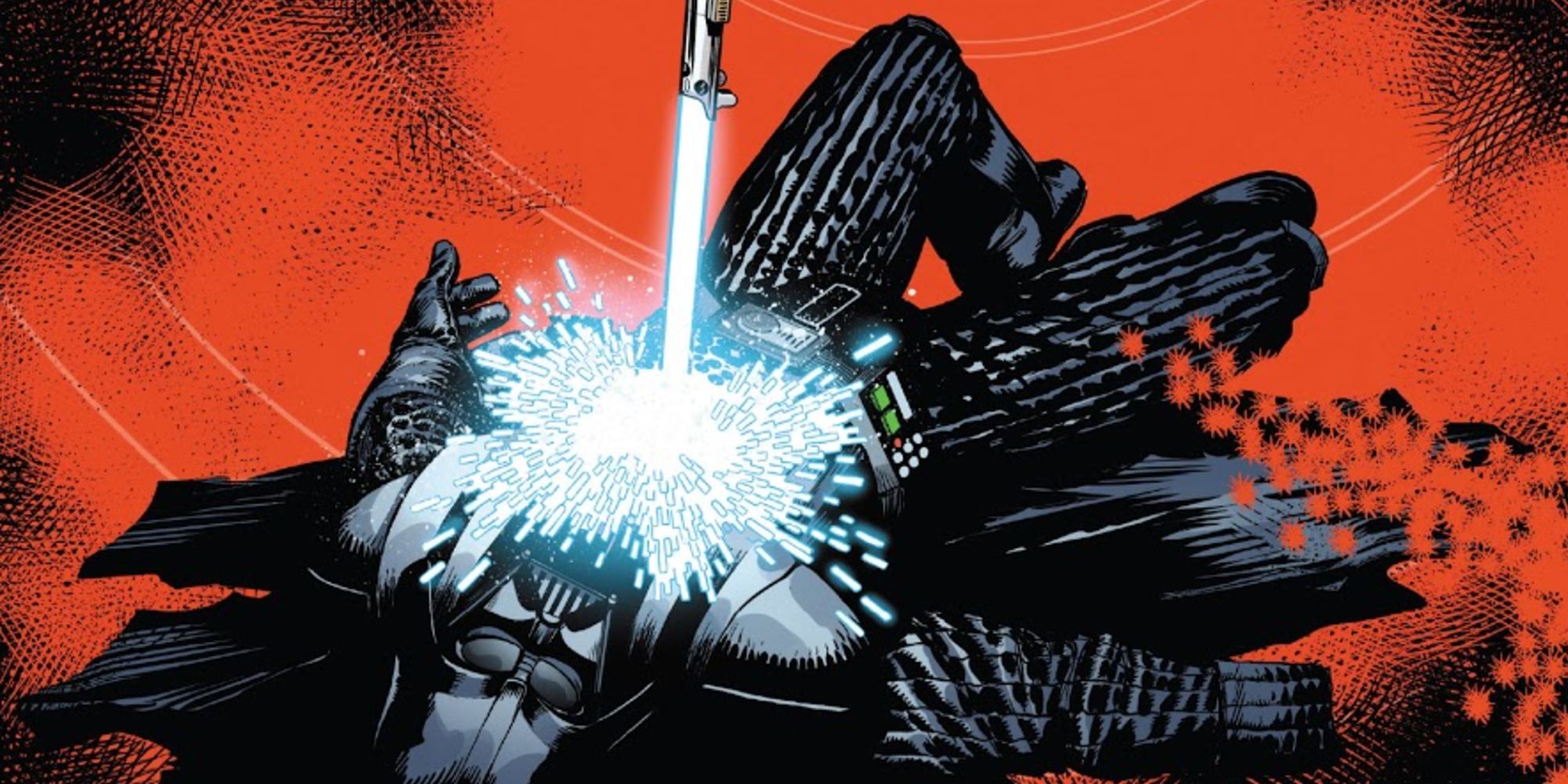 darth vader killed with luke’s light saber
