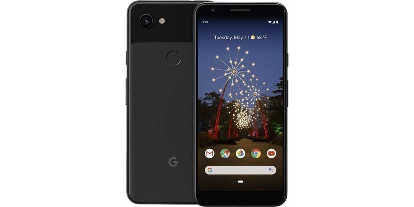 Google Pixel 3a model front and back