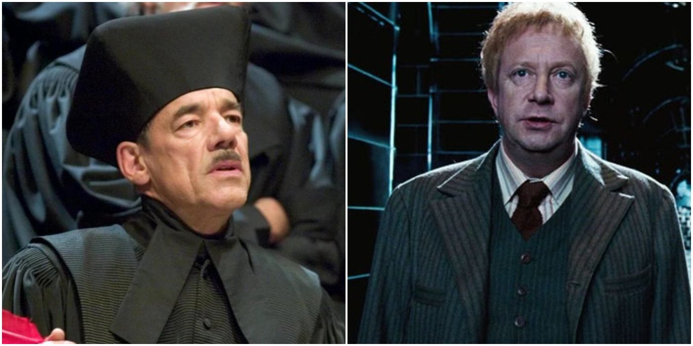 Barty Crouch and Arthur Weasley