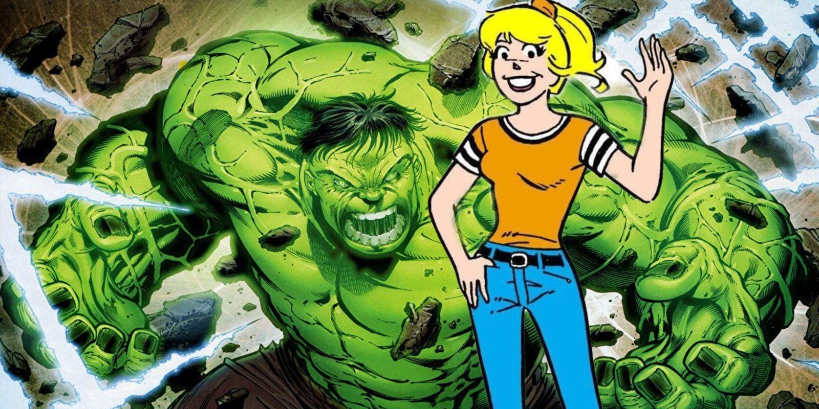 hulk and betty from archie comics