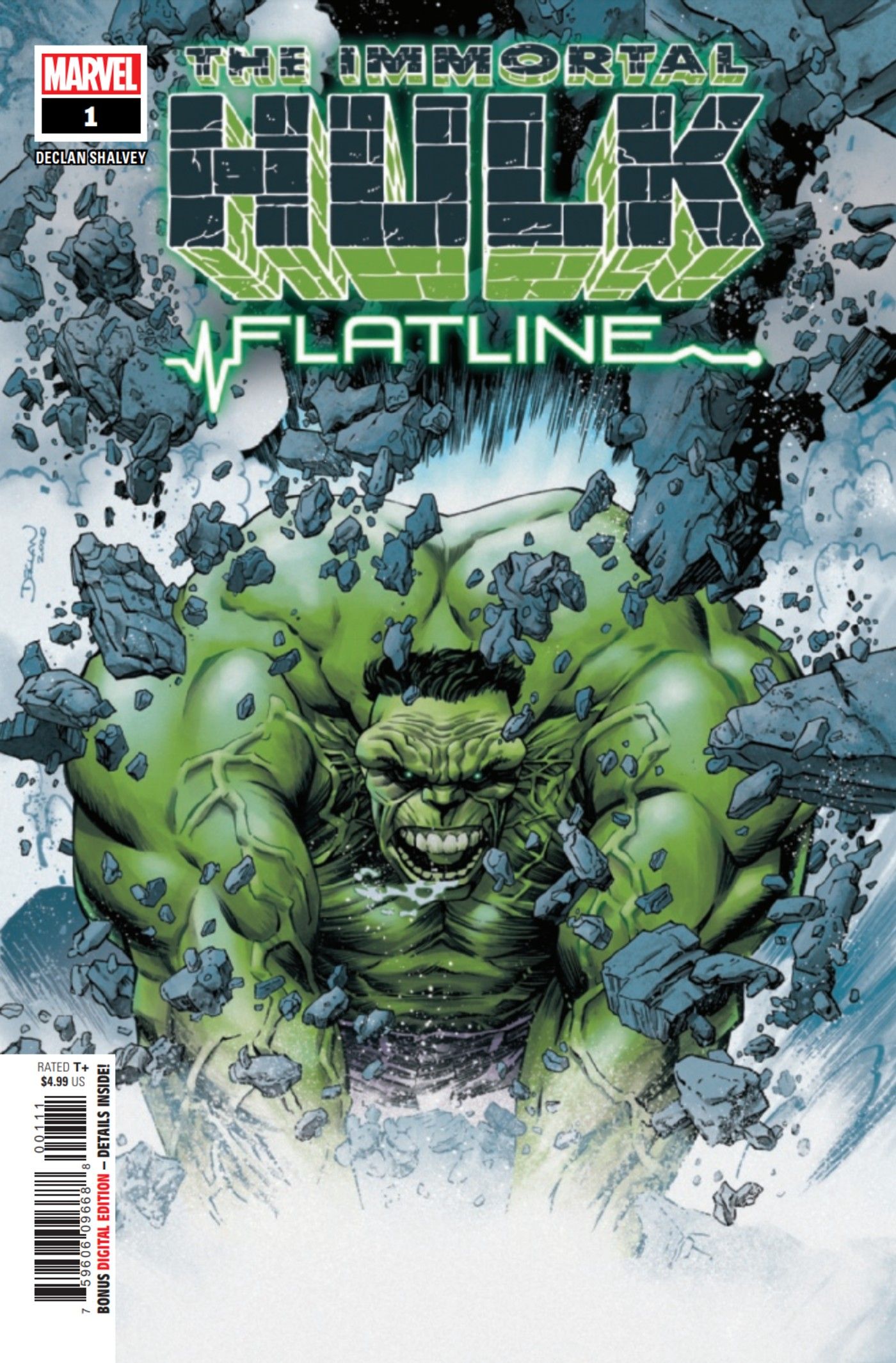 immortal Hulk Flatline Cover