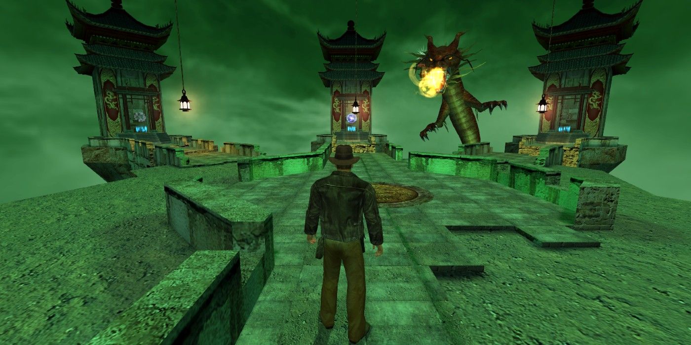 Gameplay of Indiana Jones and the Emperor's Tomb