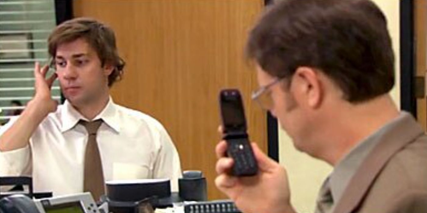 jims bluetooth with dwight - the office