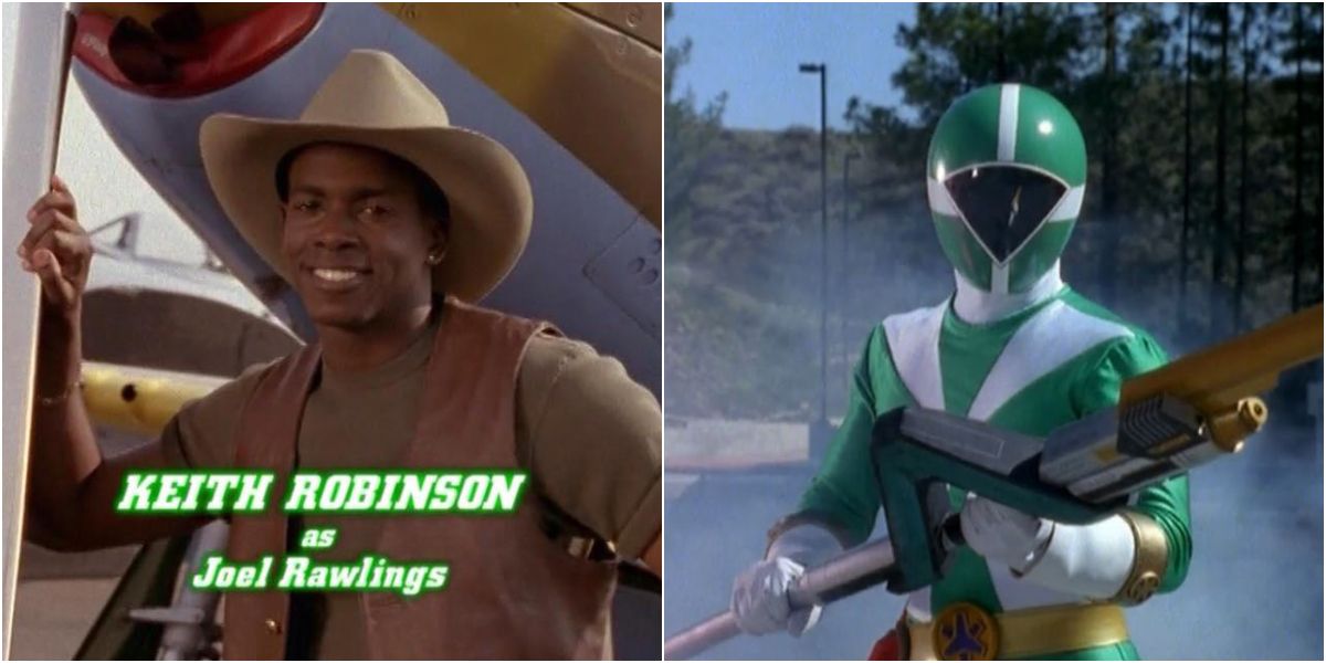 Keith Robinson as the Green Ranger in Power Rangers Lightspeed Rescue