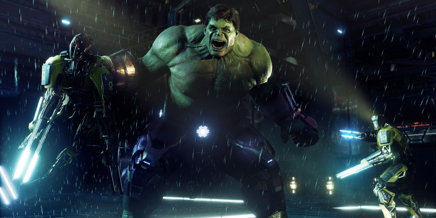 marvel's avengers hulk angry