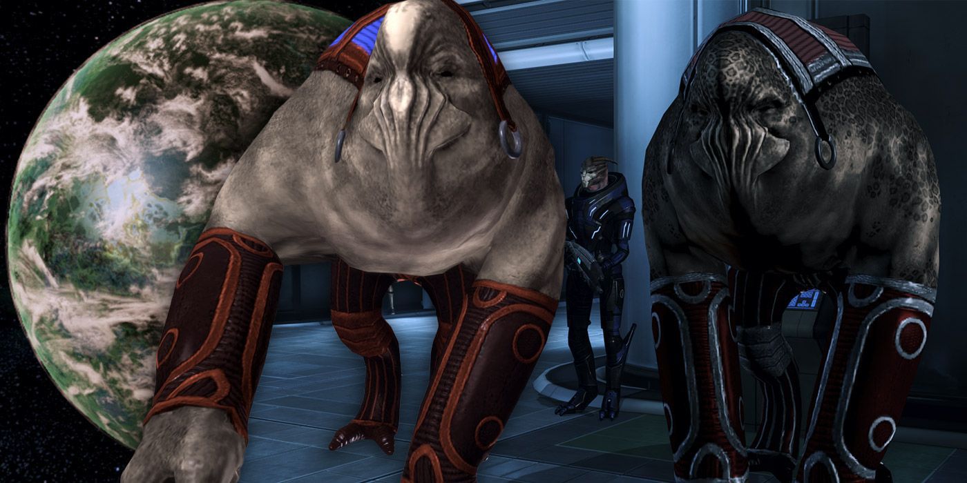 All 9 Citadel Races in Mass Effect