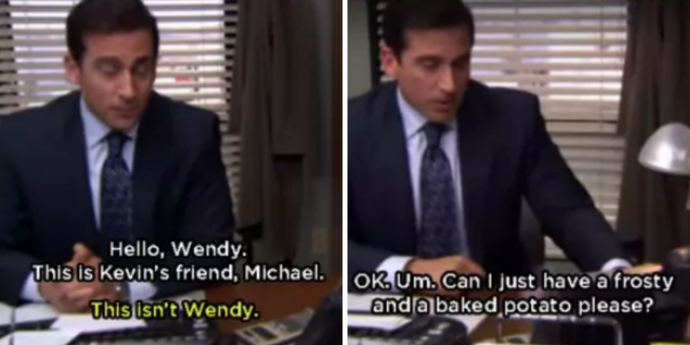 micahel called wendys - the office