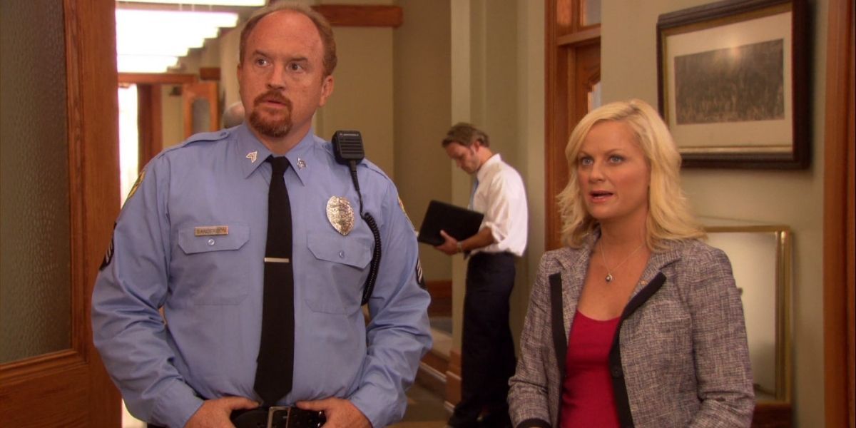 parks and rec leslie and dave