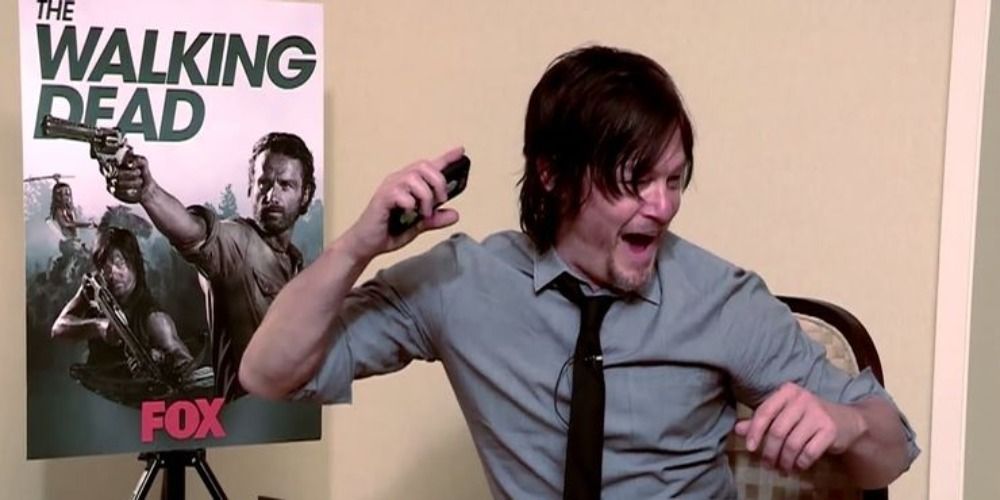 norman reedus gets franked on fox