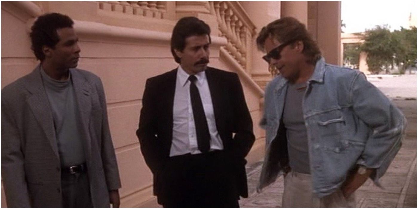 Tubbs, Castillo and Crockett in Miami Vice