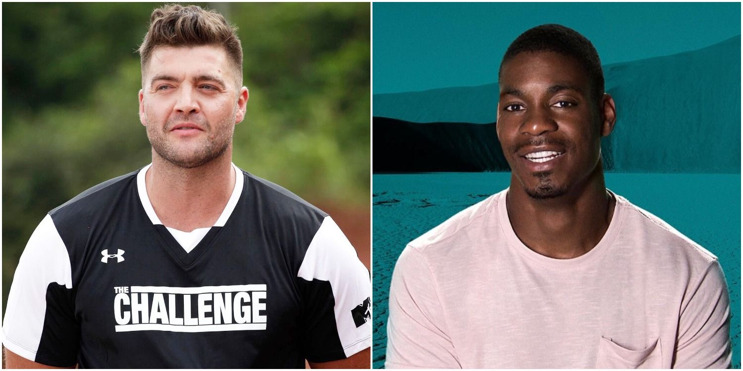 Split image of The Challenge players CT Tamburello and Leroy Garrett