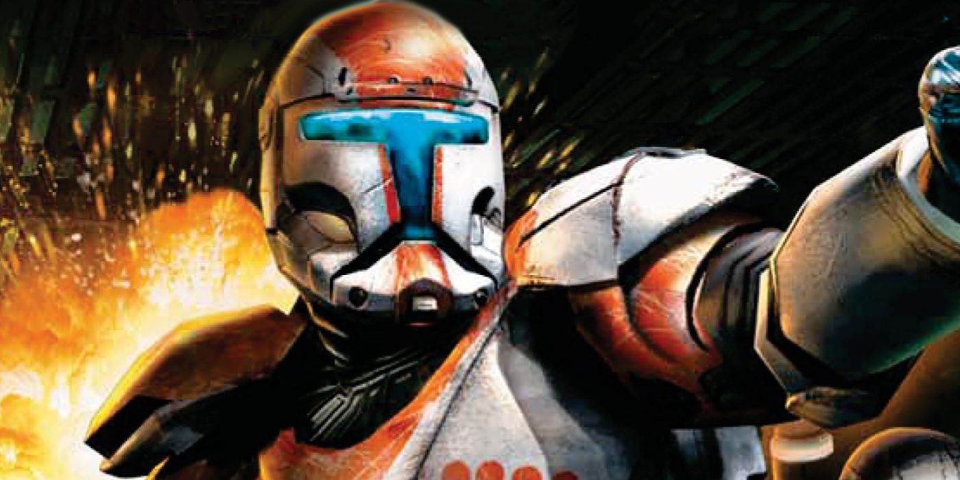 Star Wars: Republic Commando clone trooper close-up