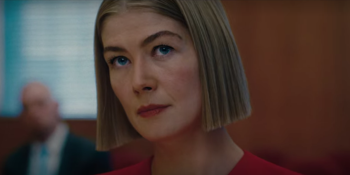 Literally Just Pictures Of Rosamund Pike Rocking A Sharp Bob In ‘I Care A Lot’