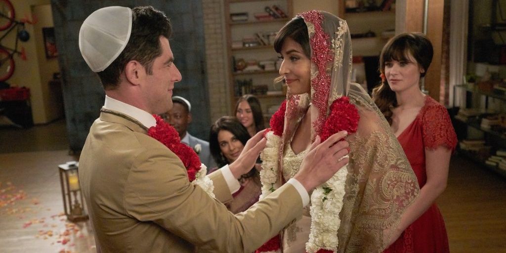 Schmidt and Cece get married 