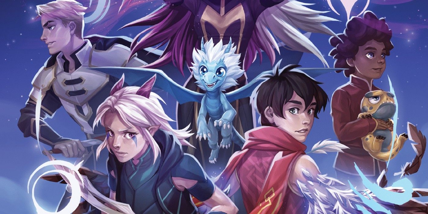 Several characters appearing in The Dragon Prince