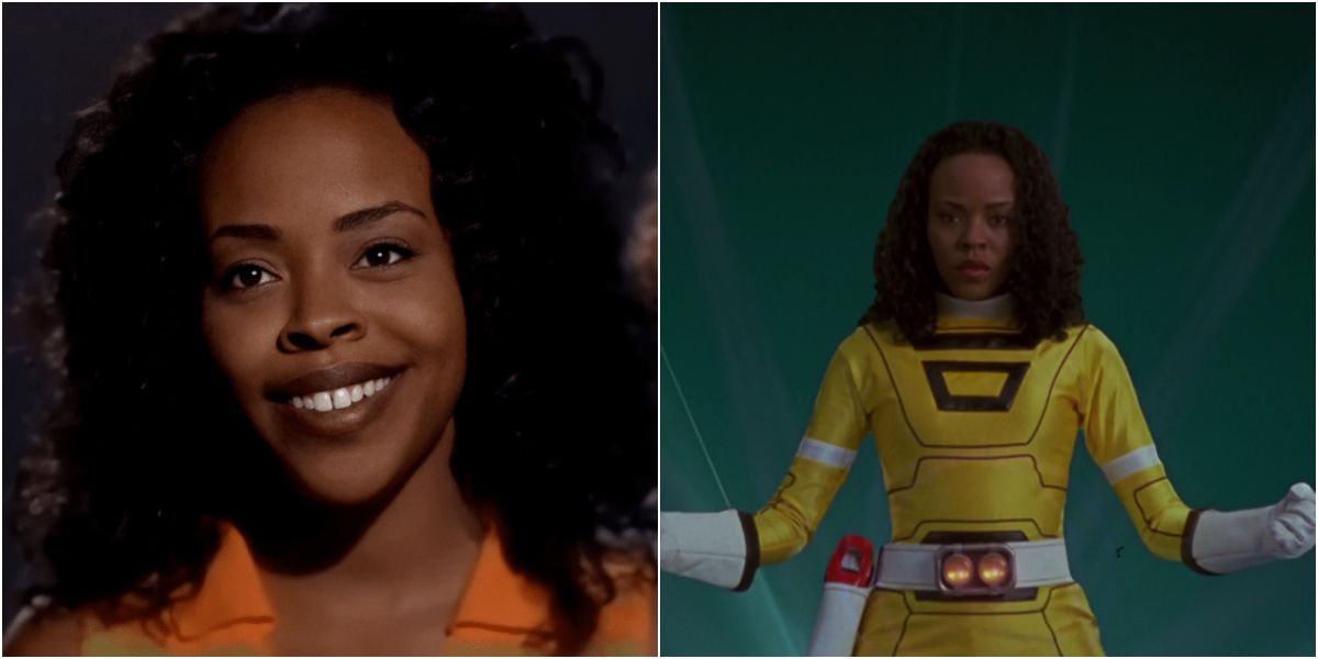 Nakia Burrise as Yellow Ranger in Power Rangers Turbo