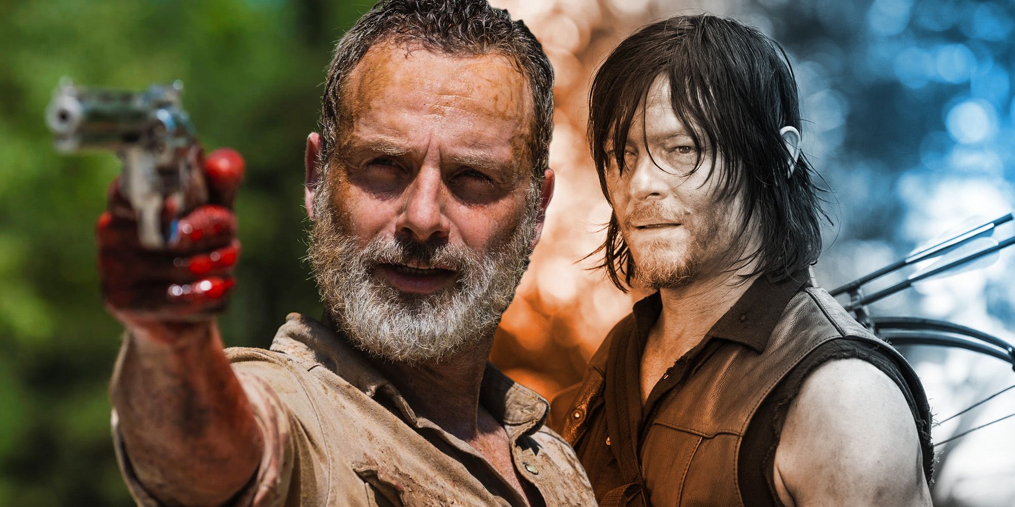 the walking dead rick grimes daryl