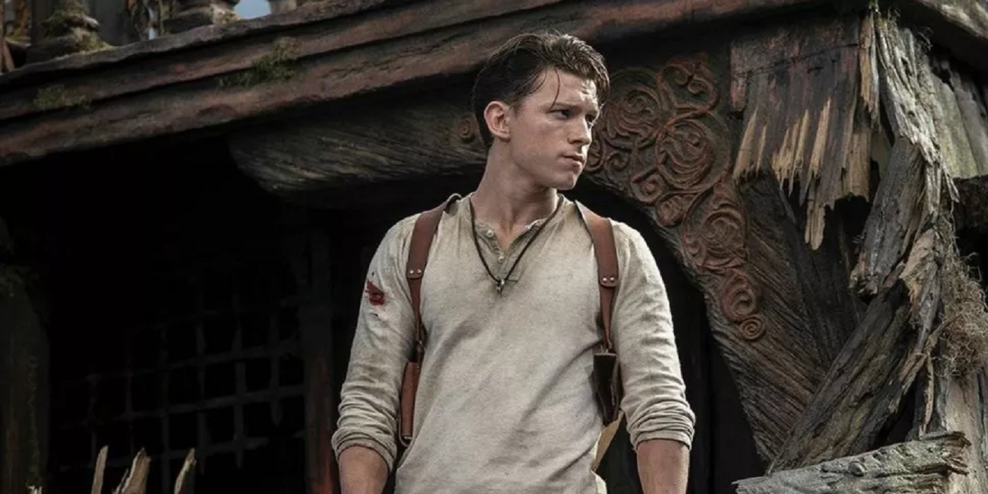 uncharted nathan drake tom holland