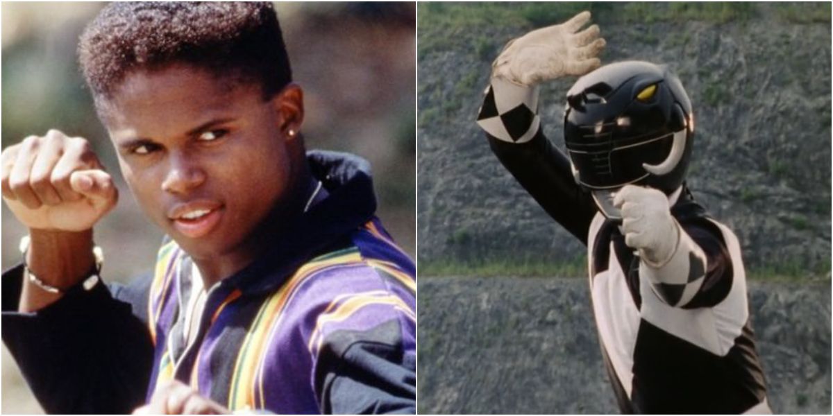 Walter Jones as the Black Ranger in Mighty Morphin Power Rangers