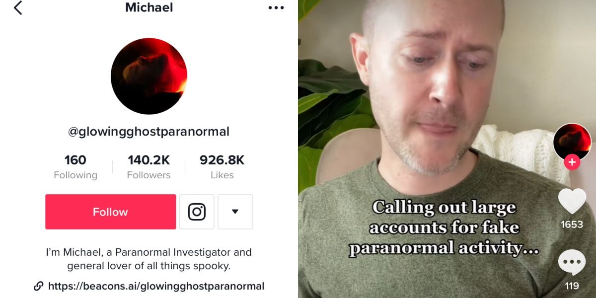 @glowingghostparanorm's Tiktok profile and photo