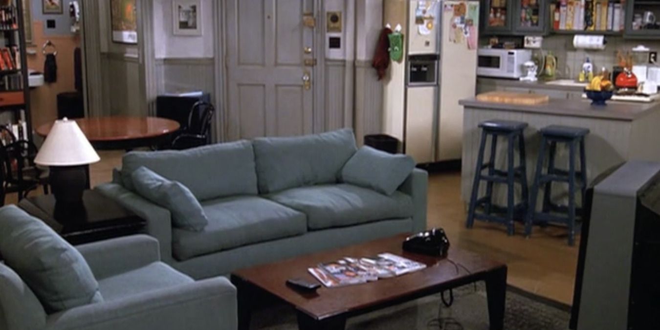 Scene from Seinfeld that shows Jerry’s apartment.