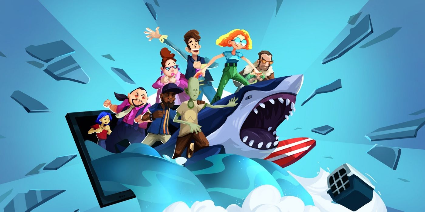 The title screen for 3 out of 10.