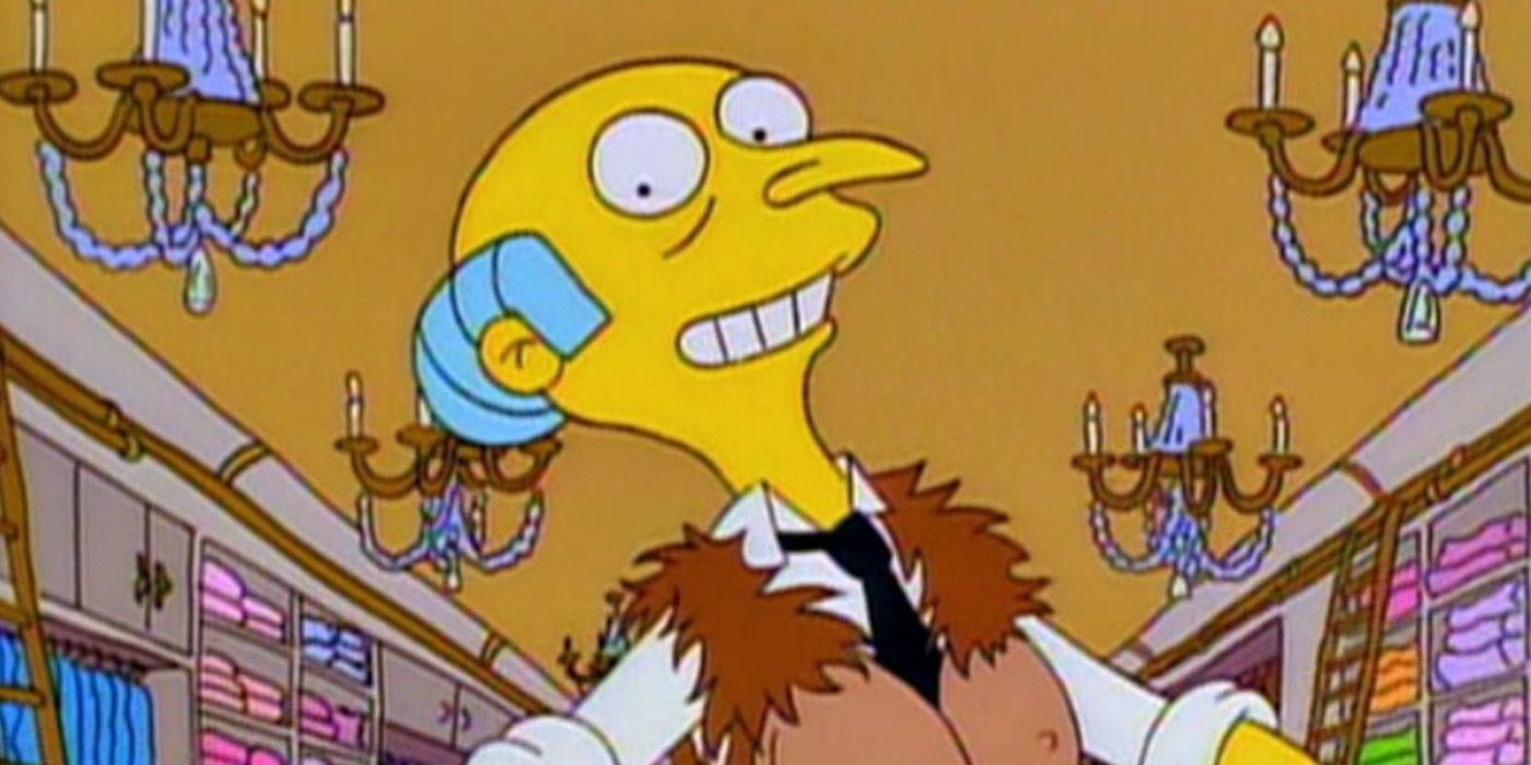 Mr. Burns singing “See My Vest” while wearing a gorilla vest