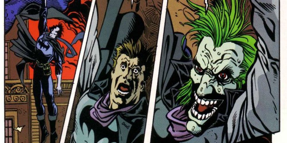 Batman Turning Into The Joker in DC Comics