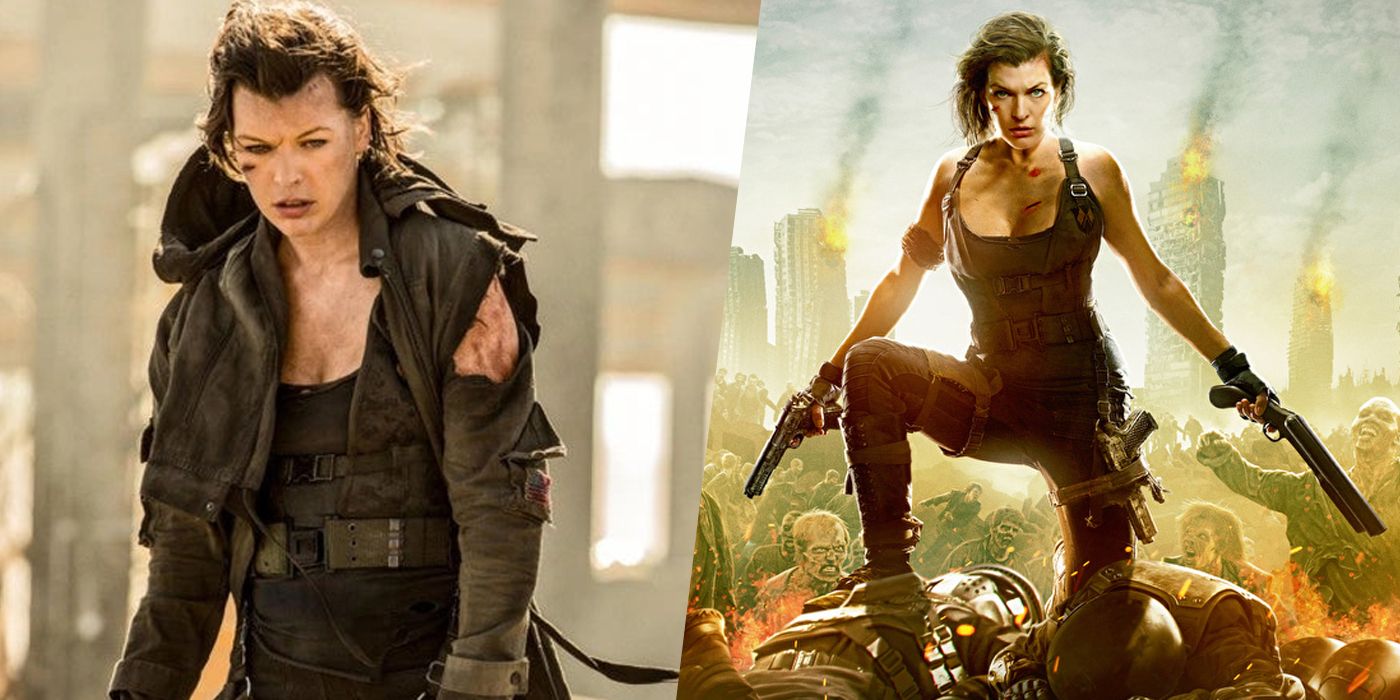 Milla Jovovich as Alice in Resident Evil: The Final Chapter