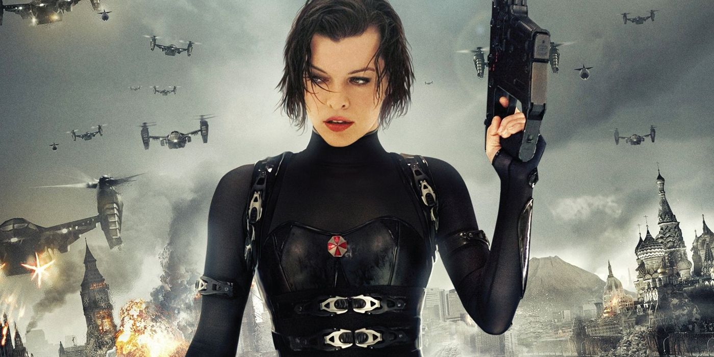 Milla Jovovich as Alice in Resident Evil: Retribution