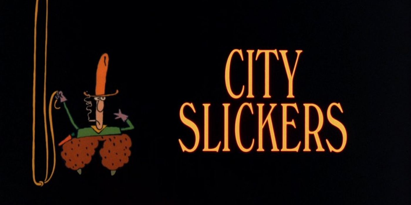 City Slickers' animated cowboy and his arsenal of lasso tricks that steer the various title cards