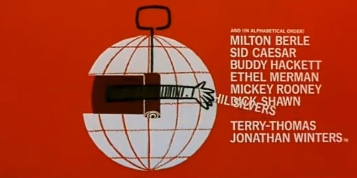 The animated intro has an animated globe and title cards manipulated by the globe's inhabitants
