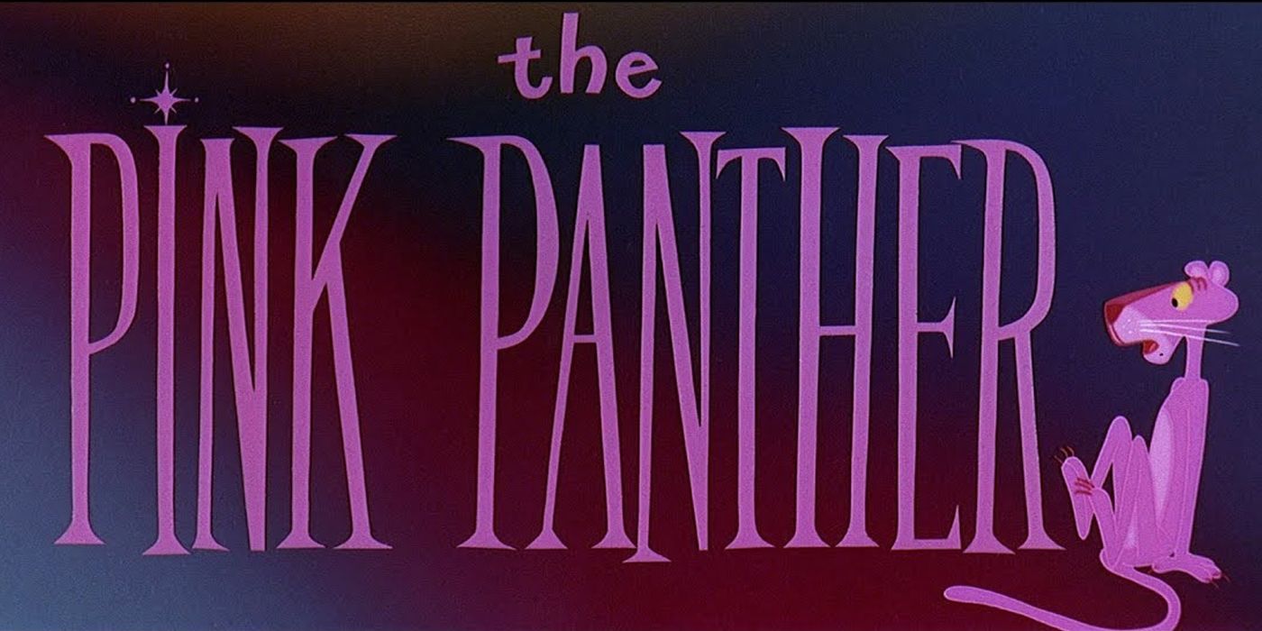 The Pink Panther's animated intro inspired the popular cartoon that later followed