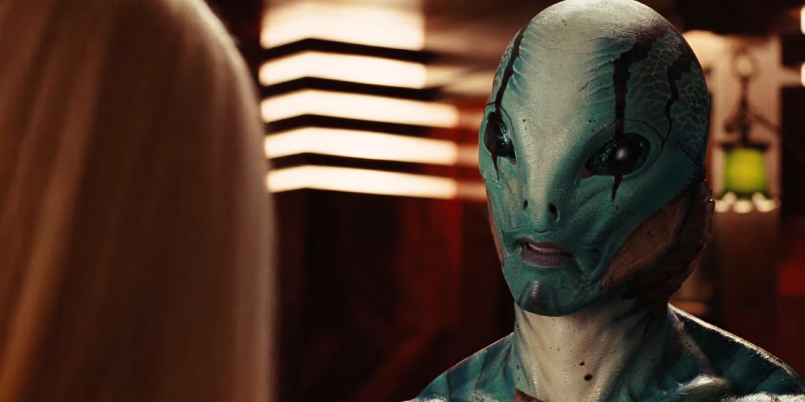 Abe Sapien Speaking With Princess Nuala - Hellboy II_ The Golden Army