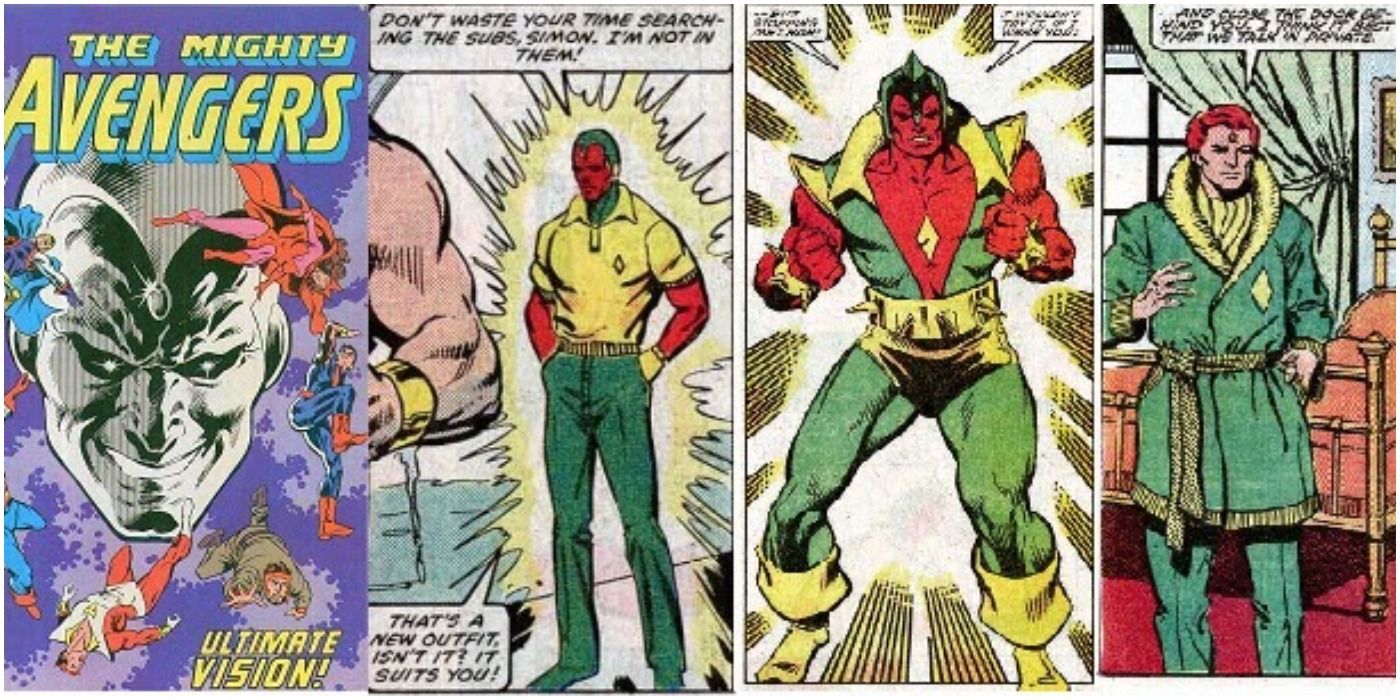 WandaVision 10 Alternate Versions Of Vision That Could Appear In The MCU