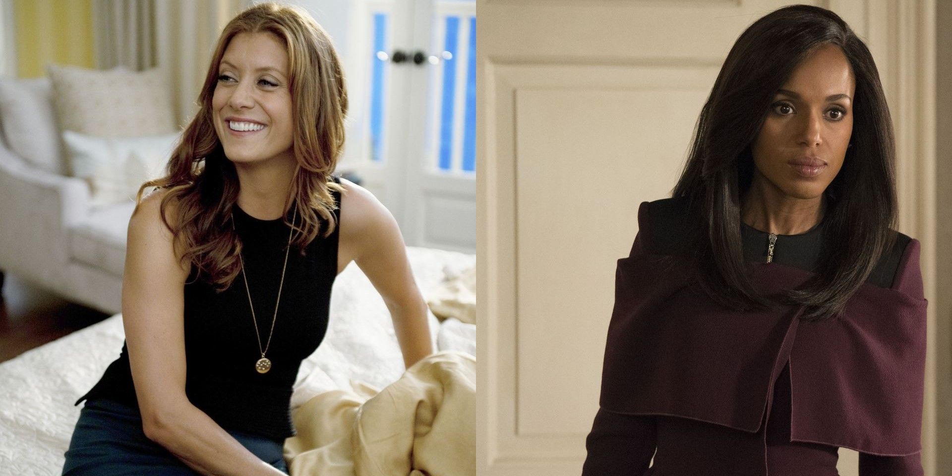 A split image of Addison Montgomery and Kerry Washington