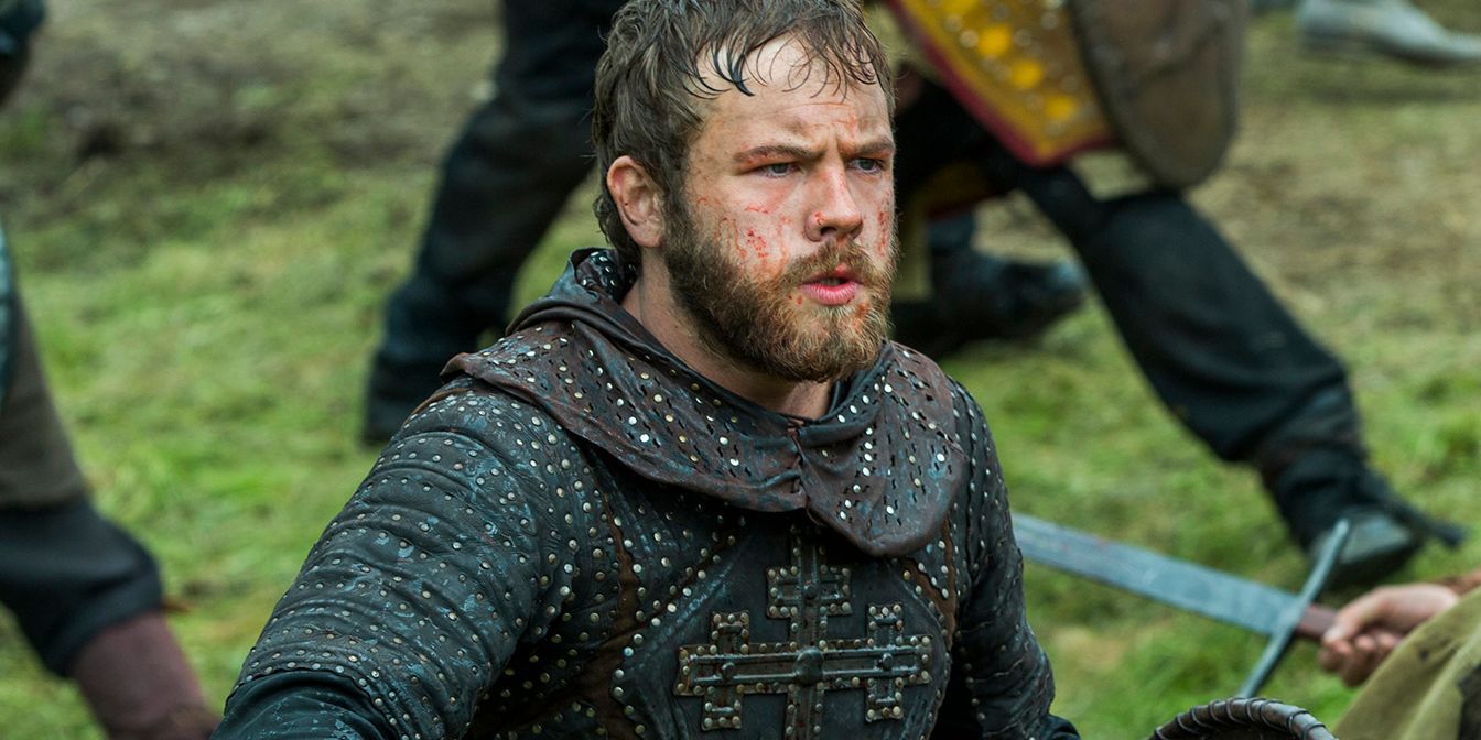 Prince Aethelwulf leads the destruction of the Viking settlement in Vikings