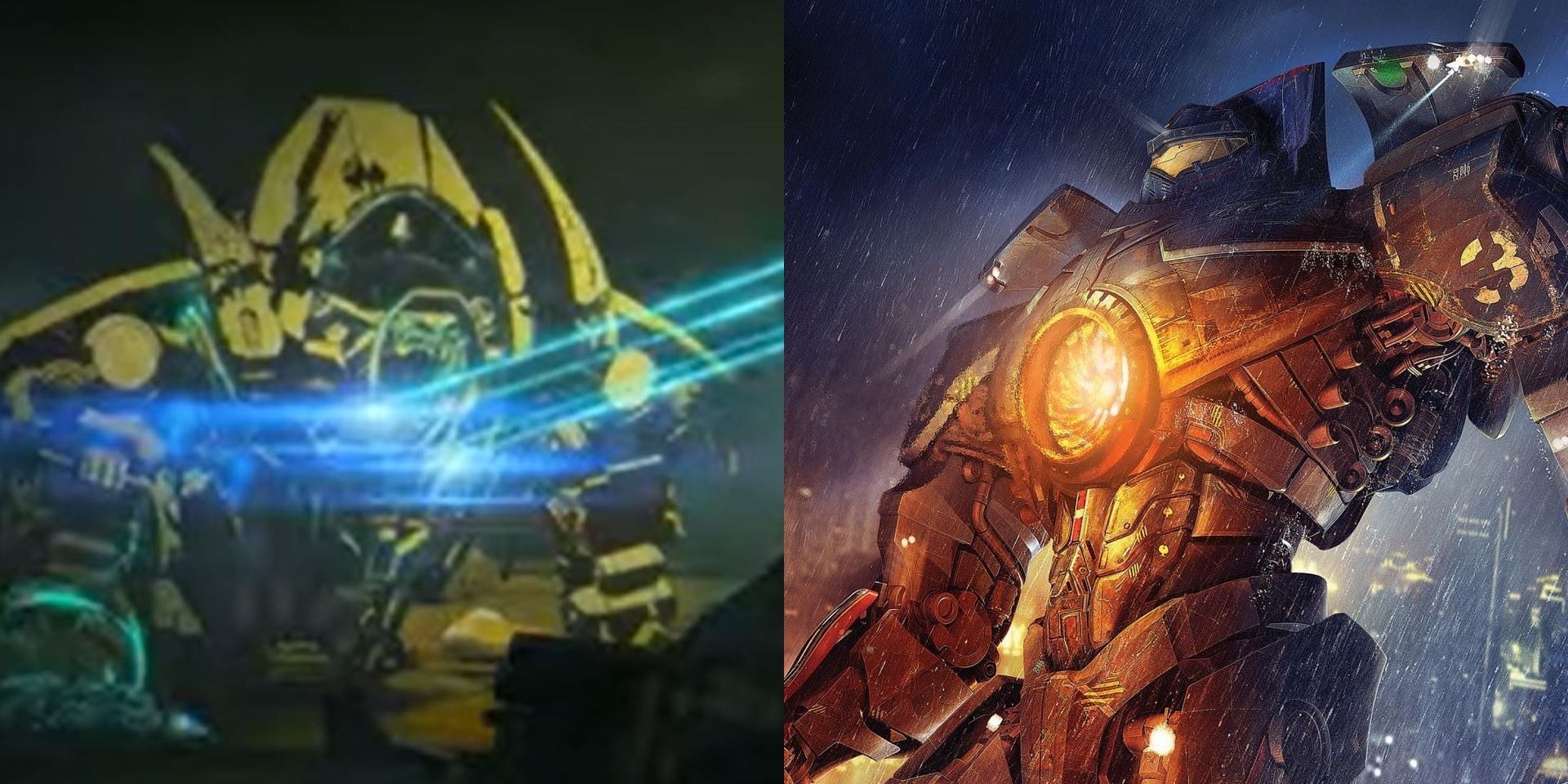 Jaegers in both Pacific Rim the movie and Pacific Rim: The Black