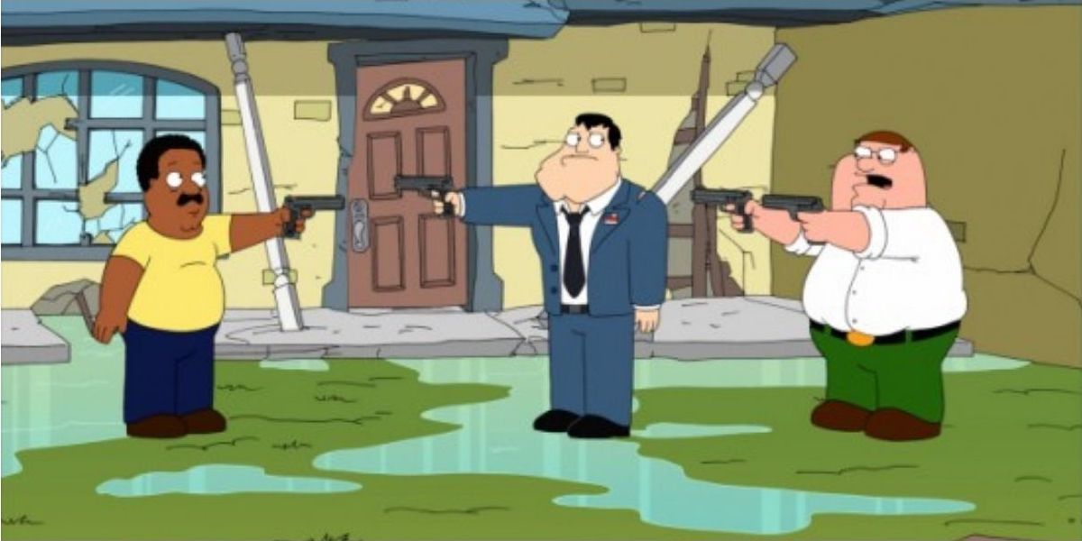 Family Guy American Dad Crossover
