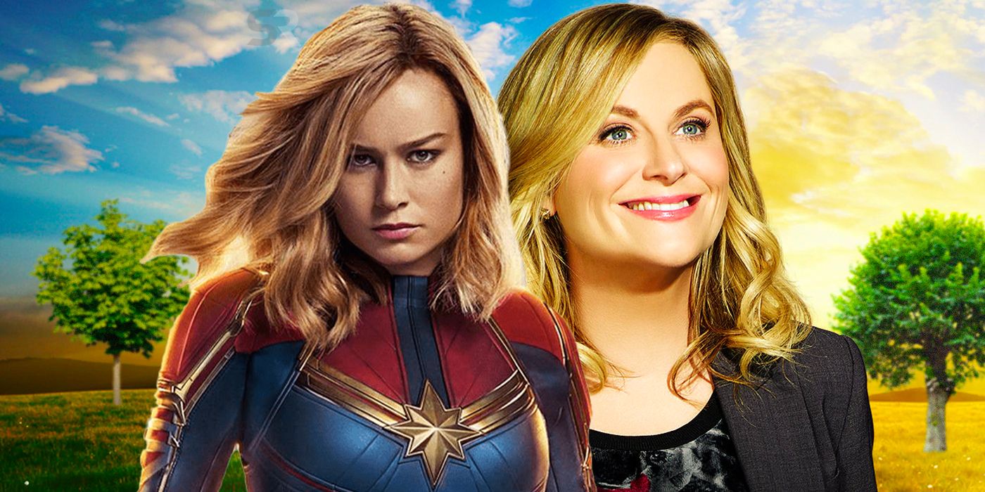 Amy Poehler Parks and Rec Captain Marvel