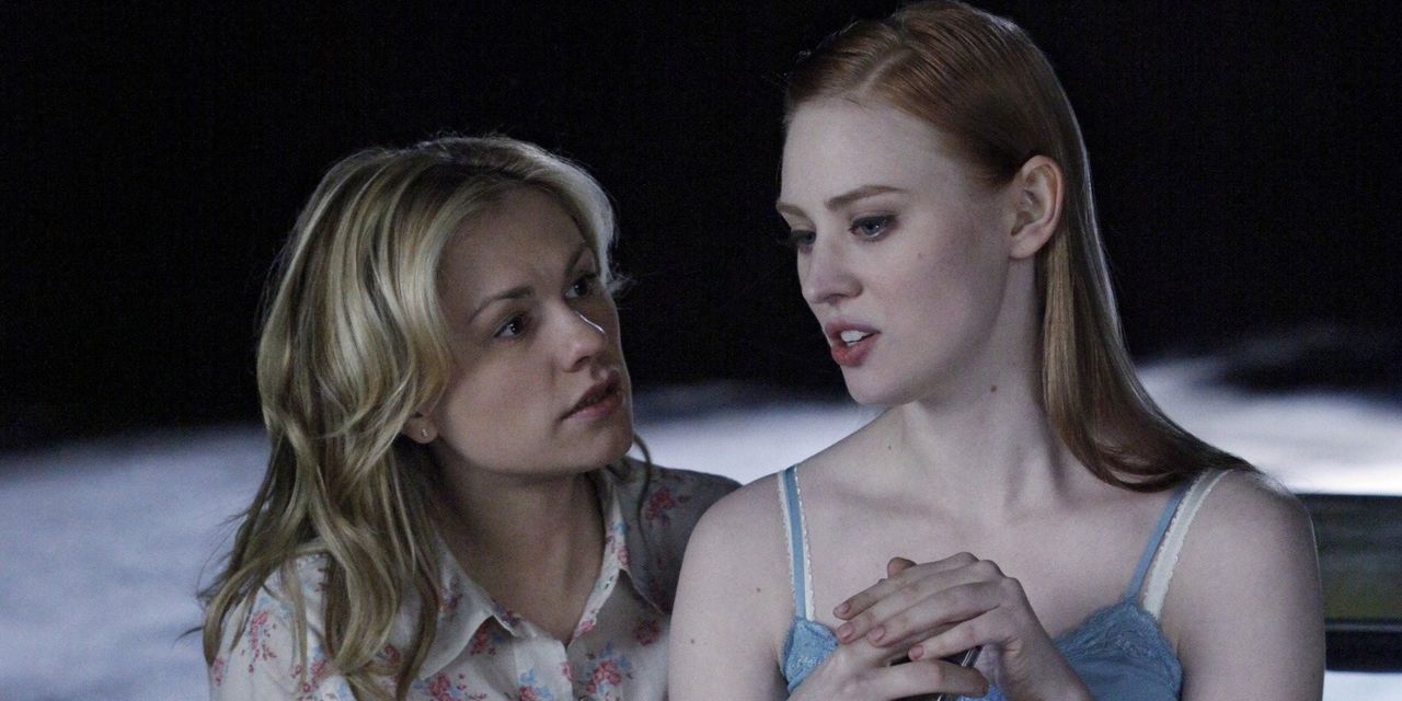 An image of Jessica and Sookie in True Blood