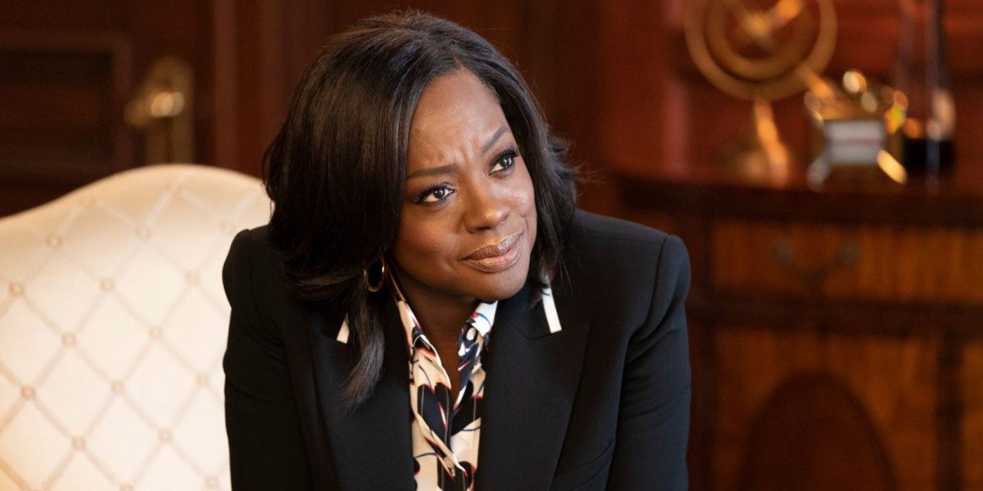 An image of Annalise Keating smiling in How To Get Away With Murder.