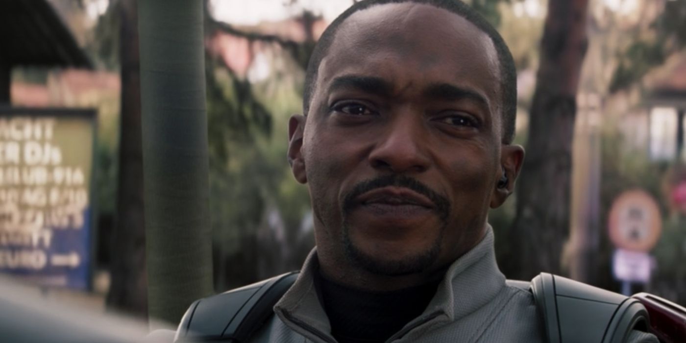 Anthony Mackie as Sam in Falcon and Winter Soldier