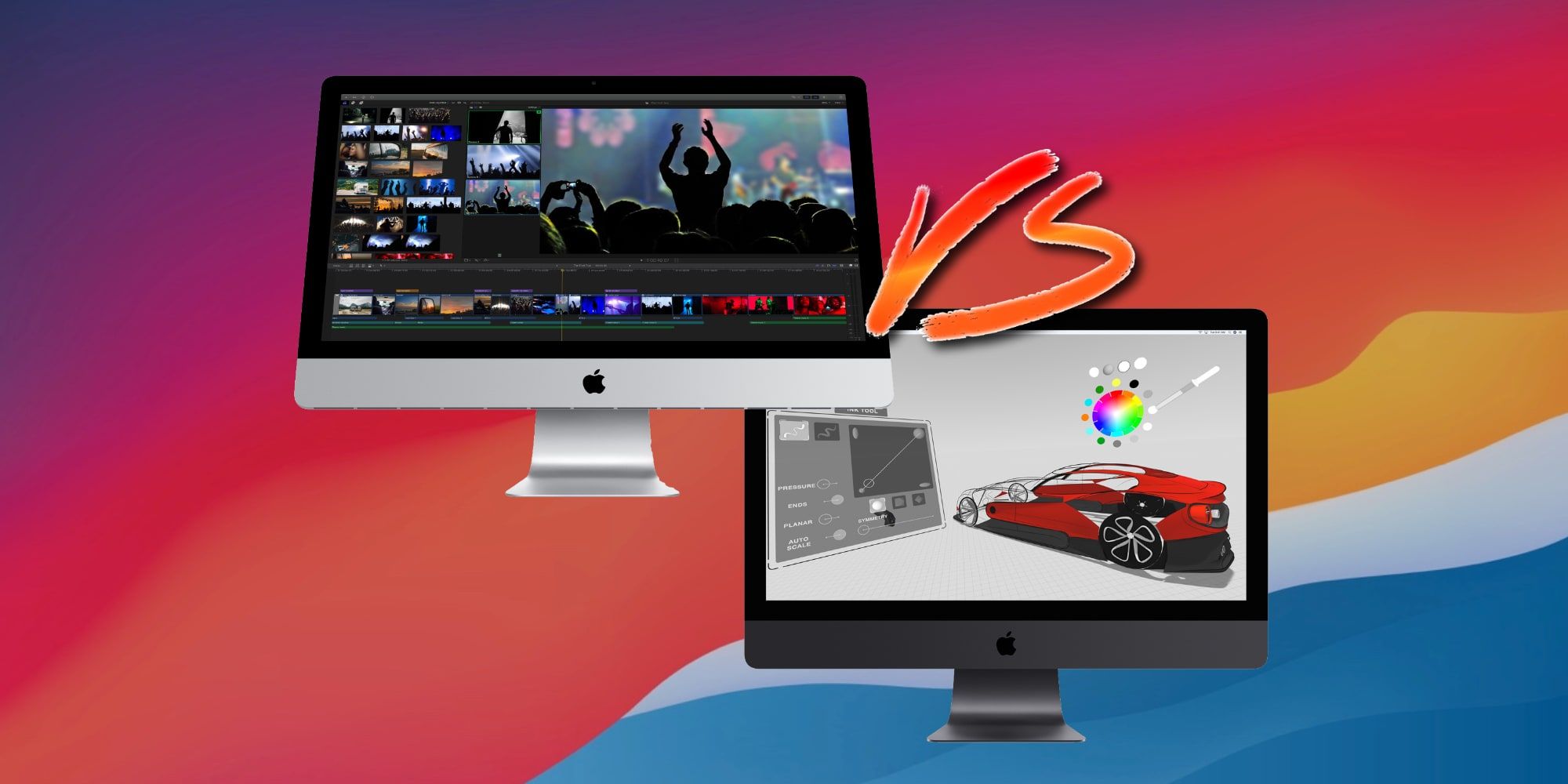 Apple 27-inch iMac VS iMac Pro