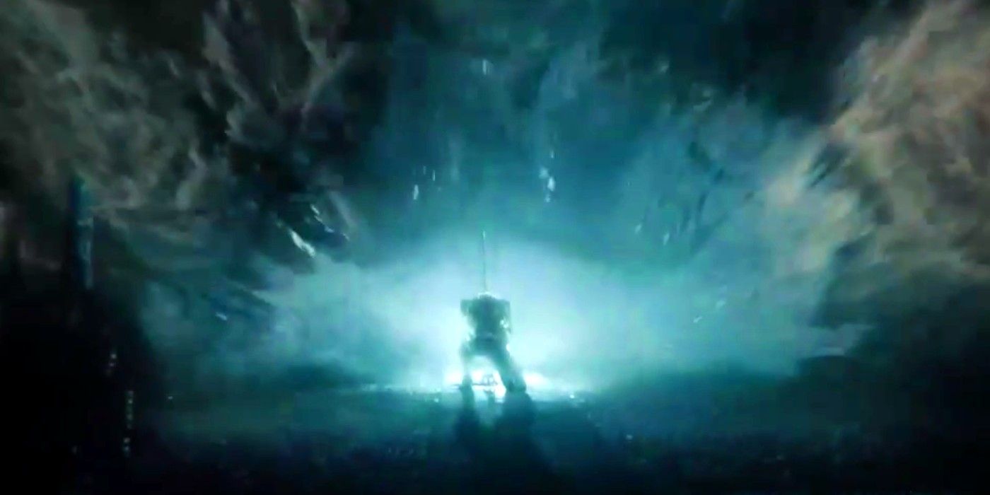 Aquaman and his trident in Justice League Snyder Cut