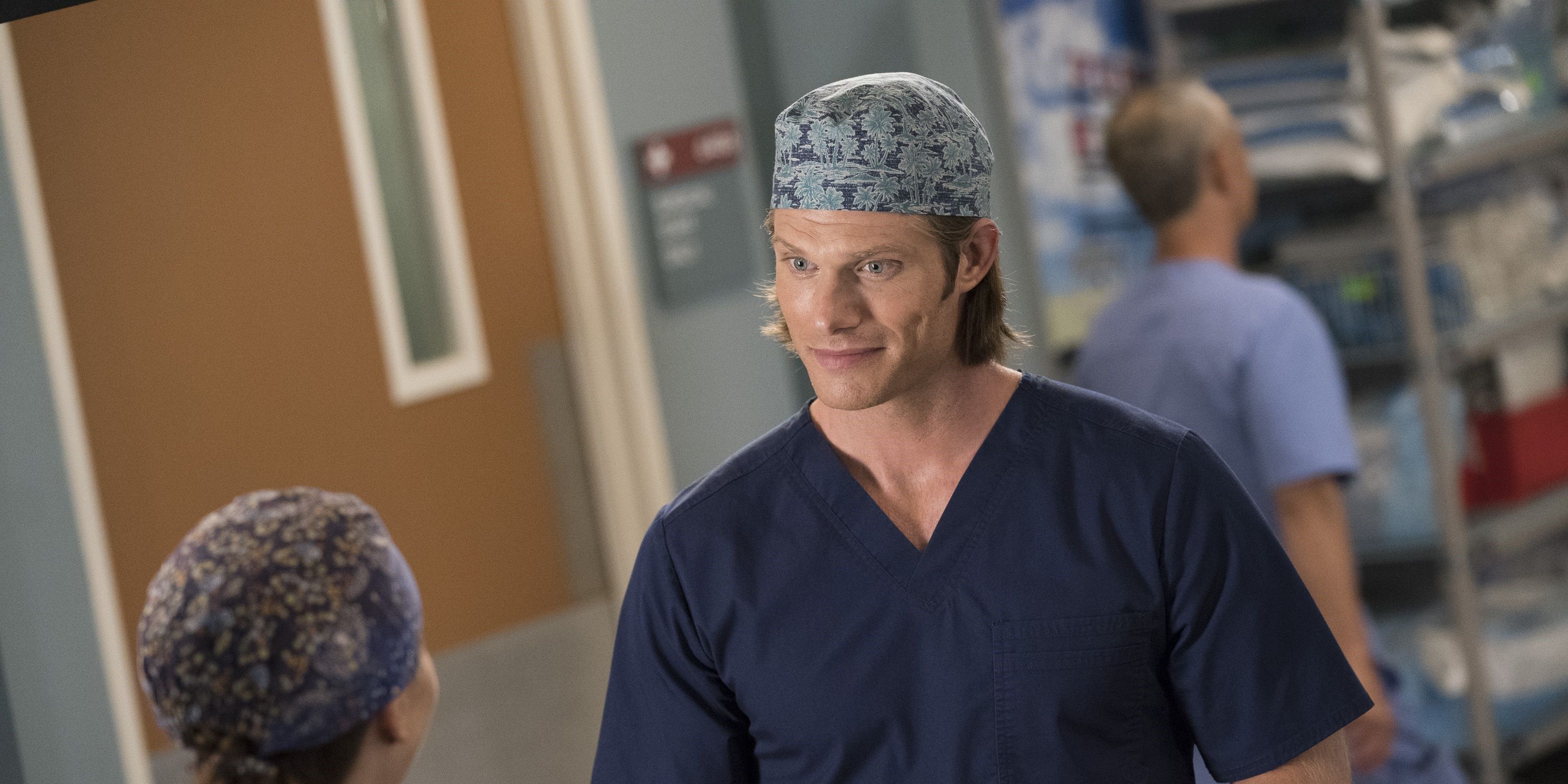 Atticus Lincoln In His Scrubs