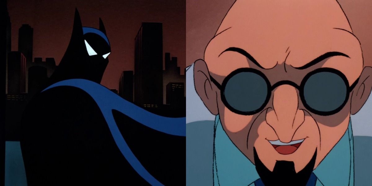 Batman and Hugo Strange in The Animated Series.