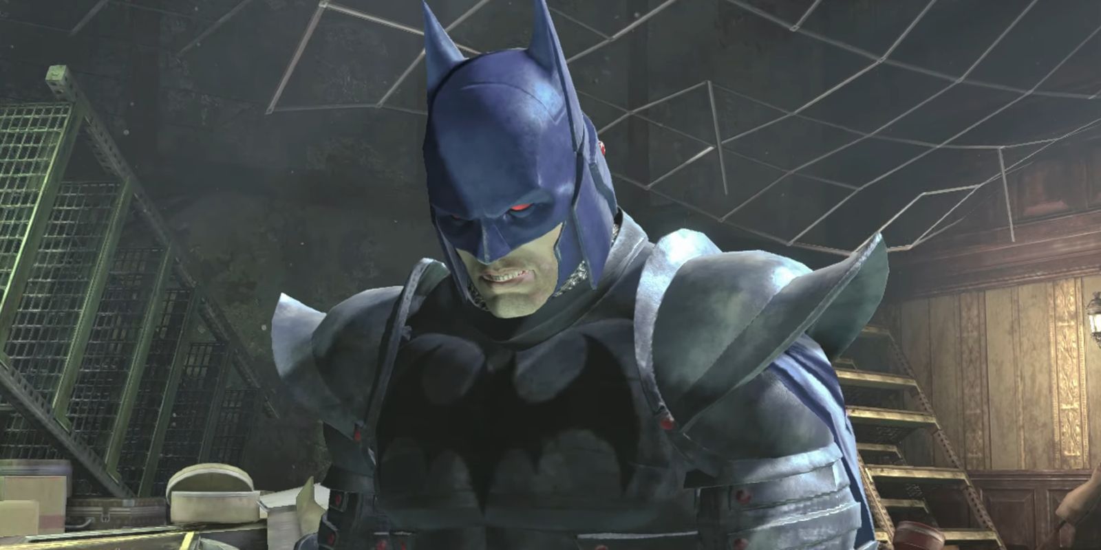 Batman Speaking With Mad Hatter's Hostage - Batman Arkham Origins