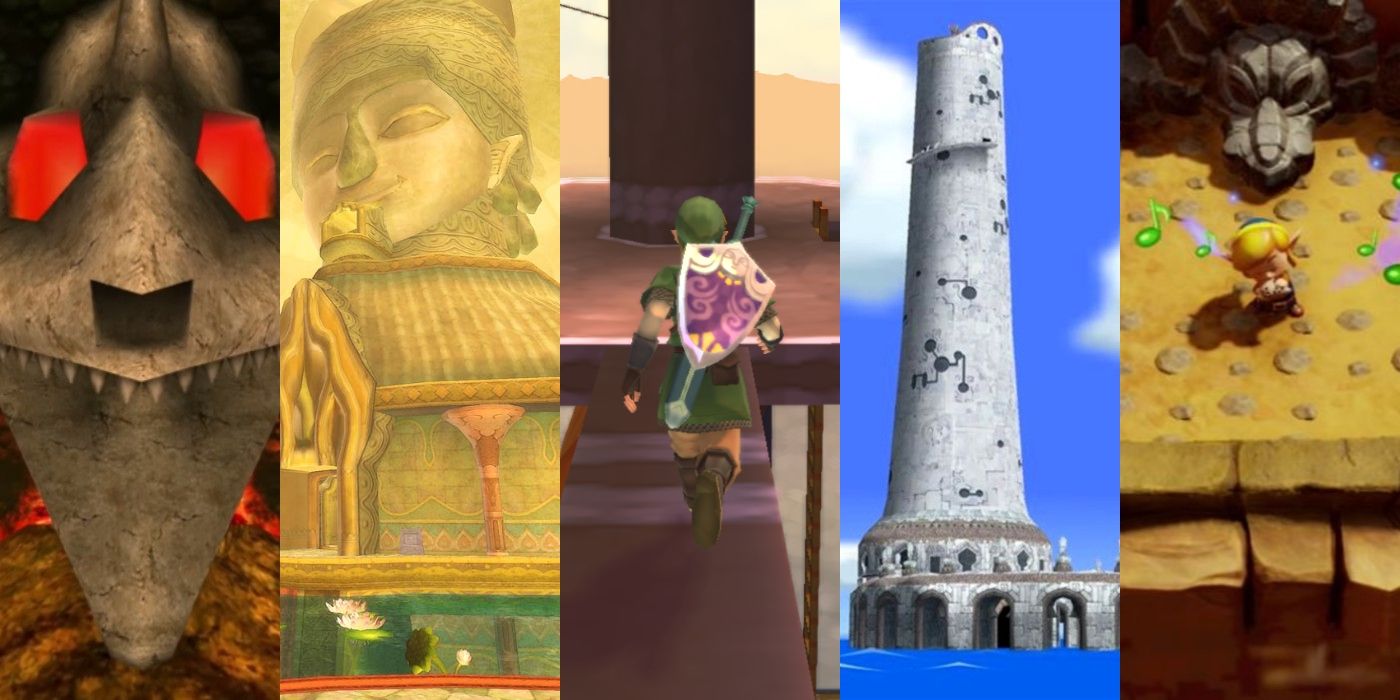 ALL] 3D Zelda Dungeon Ranking (IMO of course) : r/zelda